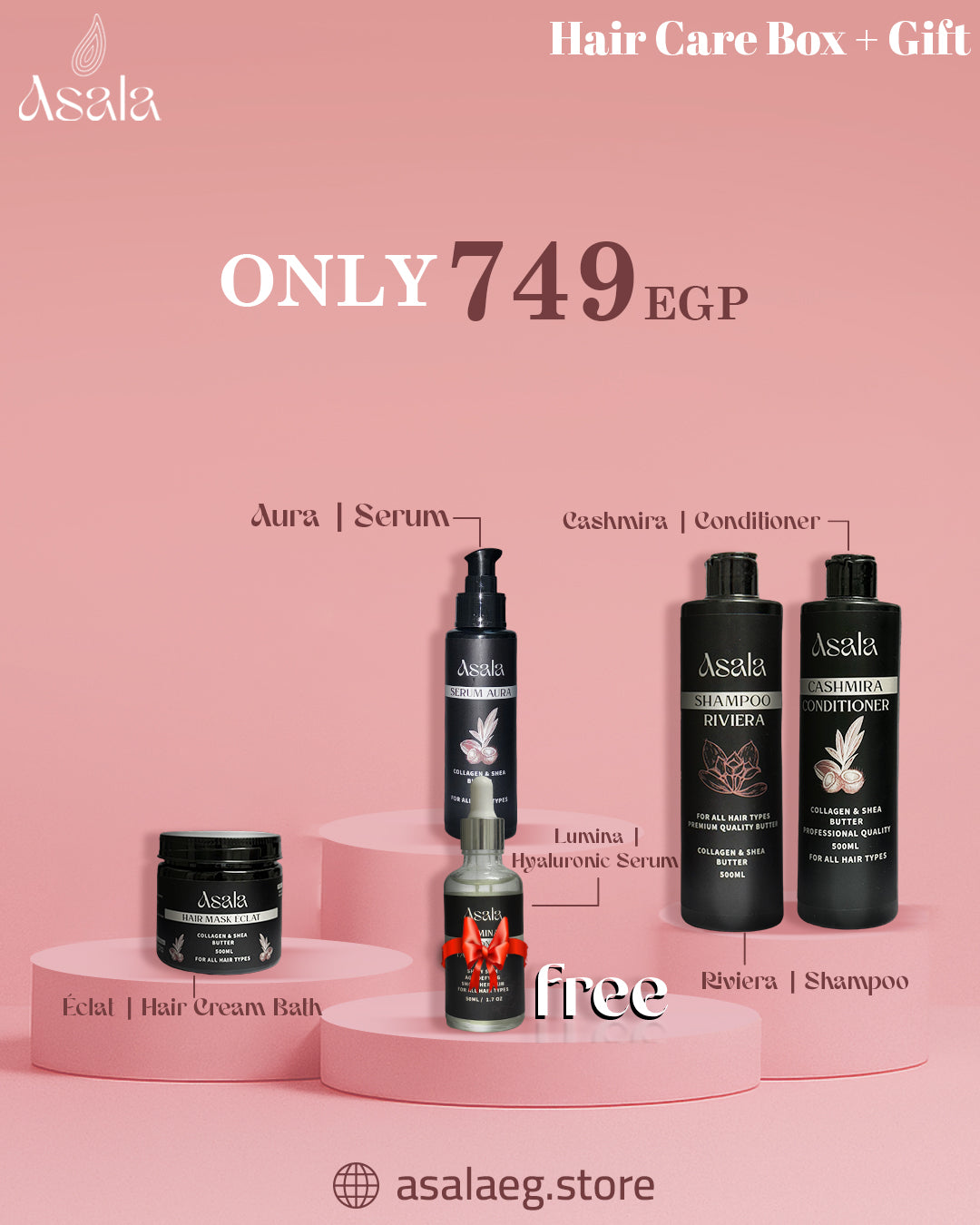 Asala Hair Care Set + Gift